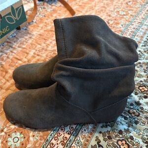 Black Suede Ankle Boots